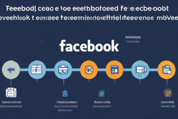 Ilustração de um aplicativo de otimização de Facebook com interface intuitiva, destacando agilidade e desempenho.