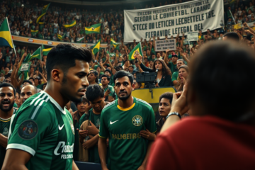 A presidenta do Palmeiras, Leila Pereira, critica a punição da Conmebol após a agressão racista ao jogador Luighi durante um jogo da Copa Libertadores Sub 20.