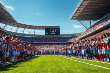 River Plate se preparando para enfrentar Deportivo Riestra no Estádio Guillermo Laza em uma partida desafiadora.