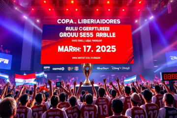 Sorteio da fase de grupos da Copa Libertadores 2025 com foco no River Plate e o formato competitivo do torneio.