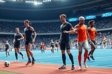 Inovações tecnológicas em uniformes e equipamentos esportivos que melhoram desempenho e conforto dos atletas.