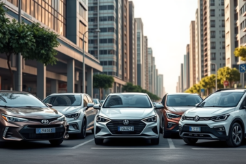 Os sete carros automáticos mais econômicos do Brasil destacando conforto e eficiência de combustível.
