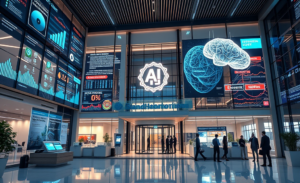A transformação digital nas instituições financeiras com ênfase na Inteligência Artificial para melhorar a eficiência e personalização de serviços.