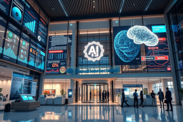 A transformação digital nas instituições financeiras com ênfase na Inteligência Artificial para melhorar a eficiência e personalização de serviços.