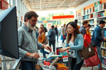 Crescimento de vendas no comércio em outubro de 2025, destacando aumento significativo nas vendas e fatores econômicos positivos.