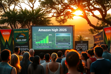 Gráfico mostrando o impacto das aprovações do Fundo Amazônico na redução do desmatamento e apoio às comunidades indígenas.