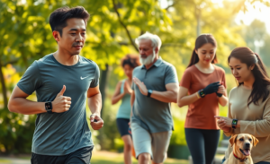 Smartwatches modernos com funcionalidades de monitoramento de saúde