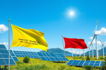 Imagem ilustrativa da bandeira tarifária verde em 2026, destacando a ausência de custo extra na conta de energia elétrica.