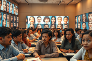 Imagem ilustrativa sobre treinamento para reconhecimento facial com inteligência artificial.