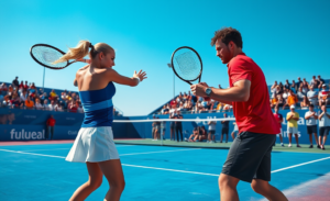 Aryna Sabalenka expressa desejo de revanche contra Nick Kyrgios após o confronto na 'Batalha dos Sexos' em Dubai.