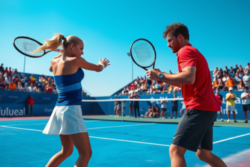 Aryna Sabalenka expressa desejo de revanche contra Nick Kyrgios após o confronto na 'Batalha dos Sexos' em Dubai.