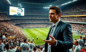 Xabi Alonso, ex-técnico do Real Madrid, durante sua gestão.