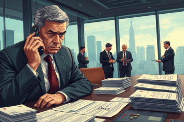 Imagem representativa da investigação sobre fraudes do Banco Master e títulos de crédito falsos.