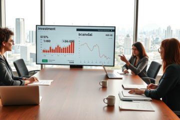 Imagem ilustrativa sobre a supervisão dos fundos de investimento pelo Banco Central e os escândalos financeiros associados.