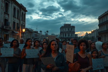 Imagem ilustrativa sobre a mudança de regime em Cuba e a influência da queda de Maduro na economia cubana.