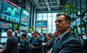 Ilustração sobre o impacto da possível indicação de Guilherme Mello no mercado financeiro e juros futuros.