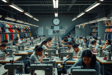 Imagem que ilustra os desafios legais e éticos da marca SHEIN no setor de moda.