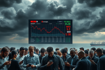 Análise da volatilidade no mercado financeiro global devido à escalada do conflito no Oriente Médio.