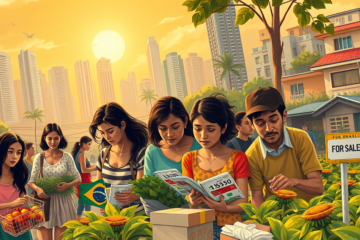 Gráfico mostrando o crescimento do PIB e os desafios da economia brasileira em 2025.