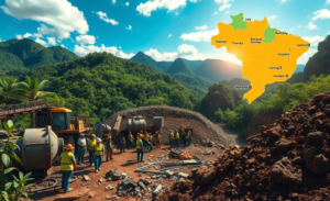 Imagem ilustrativa sobre as reservas de terras raras e seu impacto no desenvolvimento econômico.