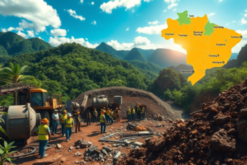 Imagem ilustrativa sobre as reservas de terras raras e seu impacto no desenvolvimento econômico.