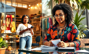 Imagem de mulheres empreendedoras que superaram desafios e criaram oportunidades no Brasil.