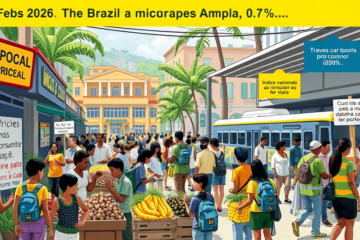 Gráfico do IPCA mostrando a variação de 0,7% e os grupos que influenciaram esse aumento, como Educação e Transportes.