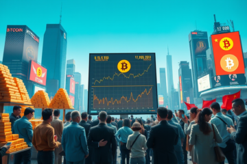 Imagem ilustrativa sobre a ascensão do Bitcoin como reserva de valor na nova ordem econômica mundial.