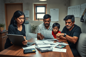 Gráfico mostrando o aumento do endividamento familiar e inadimplência no Brasil nos últimos anos.