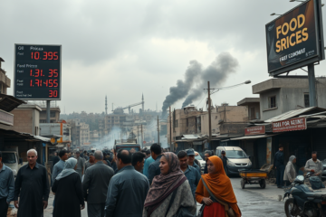 A guerra no Oriente Médio e seus impactos econômicos nas economias locais e no mercado de petróleo.