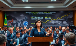 Governo Anuncia Medidas para Combater Alta dos Combustíveis