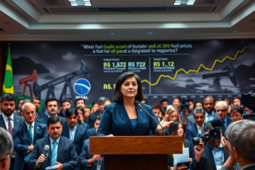 Imagem representativa das medidas do governo para conter a alta dos combustíveis.