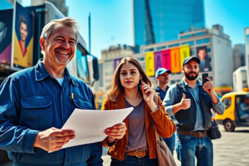 Trabalhadores acessando saques do FGTS para quitar dívidas e melhorar sua situação financeira.