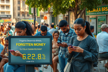 R$ 10,57 bilhões em dinheiro esquecido prontos para resgate pelo Banco Central do Brasil.
