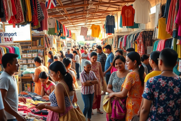 Imagem representativa da eliminação do Imposto de Importação em compras internacionais para beneficiar a população de baixa renda.
