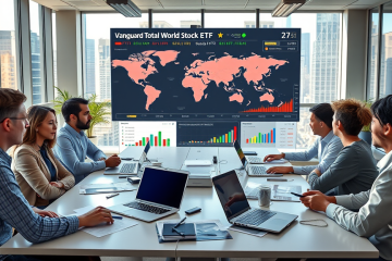 Vanguard Total World Stock ETF promovendo diversificação em investimentos globais