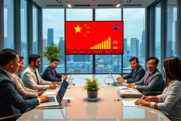 Imagem representativa da emissão de Panda Bonds pelo governo brasileiro na China, simbolizando a diversificação financeira e os laços globais.