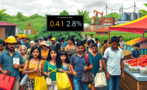 Crescimento do PIB e Queda no Consumo Familiar