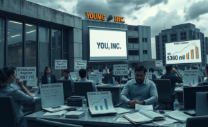 You, Inc Enfrenta Crise Financeira Crítica